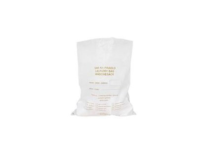 Sak na prádlo s neutrálním tiskem, mikroten 100ks