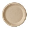 Talíř z cukrové třtiny kraft kulatý Papstar Ø230cm 50ks