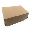 Box na hamburger IQ kraft 19,5x13,5x10 s tukovou bariérou