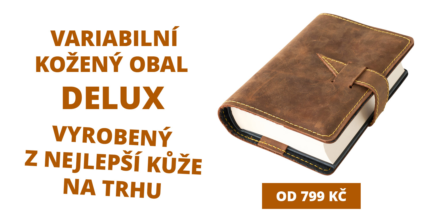 Kožený obal Delux