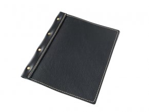 Kozeny obal na jidelni listek D48 1