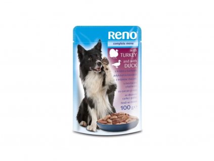 22917 reno kapsicka pro psy kruta kachna 100g bal 23 1 zdarma