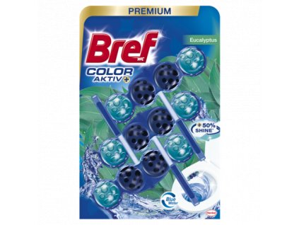 bref color aktiv wc kulicky eukalyptus 3 x 50g barvici