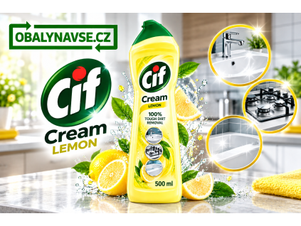 Cif Cream Lemon 500ml