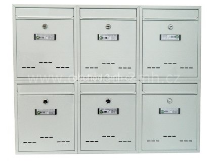 Poštovní schránka RM-010 v sestavě