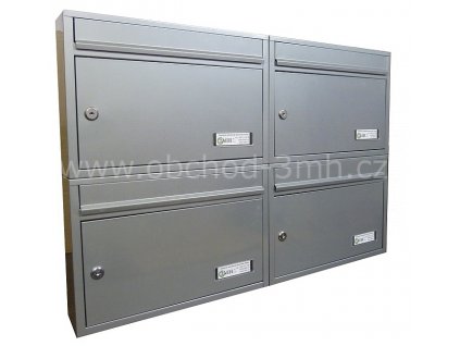 Poštovní schránka RG-01 385x260x80