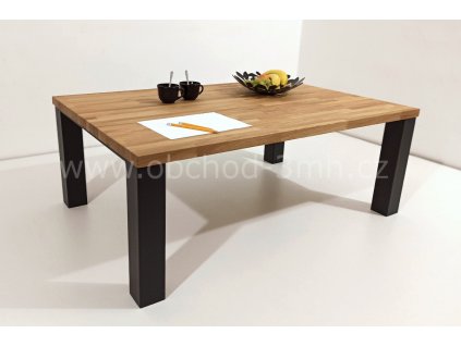 Konferenční stolek I8 - masivní deska dub