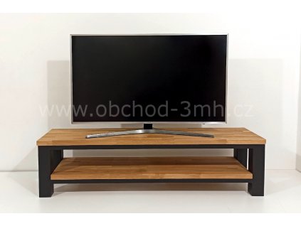 Televizní stolek ECHT I8 - masivní deska DUB