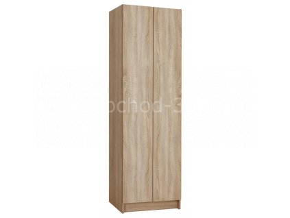 Šatní skříňka 2-dveřová 1970x600x500 lamino/lamino