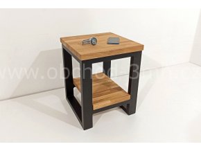 Noční stolek ECHT - masivní deska dub