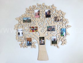 Fotorámeček - Dřevěný strom BUSHY