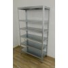 Regál DRUMY 1800x900x400 mm - 6 polic x 130kg, POZINK