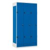 Šatní skříňka 3-dveřová, 1750 x 900 x 500 mm - kovová