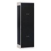 Šatní skříňka 4-boxová, 1970 x 600 x 500 mm - kovová