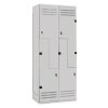 Šatní skříň „Z“ - kovová, 4-dvéřová 1970 x 800 x 500 mm