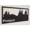Dřevěný obraz - PRAGUE - BAREVNĚ LAKOVANÝ
