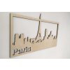 Dřevěný obraz - PARIS