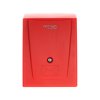 Plastová schránka POSTA černočervená