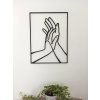 Dřevěný obraz - RUCE - BAREVNĚ LAKOVANÝ