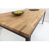 Jídelní stůl kovový ECHT I6/3 - masivní dub