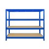 9018 2 regal heavy rack 1770 x 2400 x 600mm pozink