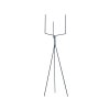 Kovový stojan na květiny TROJNOŽKA černý, velikost M/2