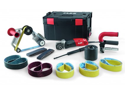 Satinýrka a bruska na pásové broušení trubek BSE 14-3 INOX Set