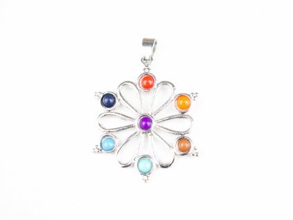 Čakrový přívěšek - květina