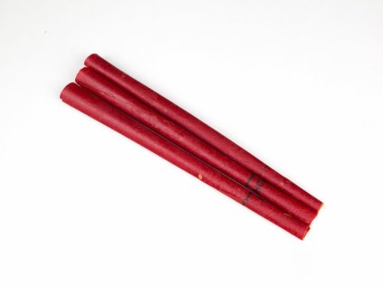 Čakrová tělová svíce HOXI - červená pro harmonizaci