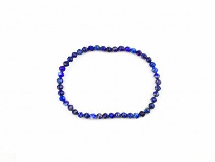 Lapis lazuli fazet - 4mm