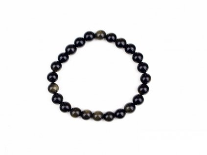 Obsidián zlatý - 8mm