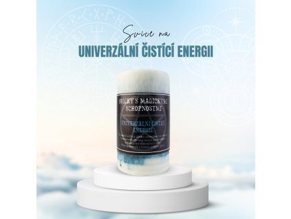 Svíce Univerzální čistící energie 10,5 x 6 cm - Magická síla