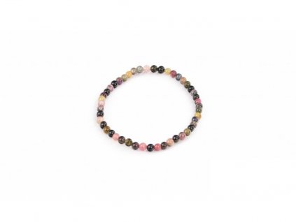 Turmalín multicolor - 4mm