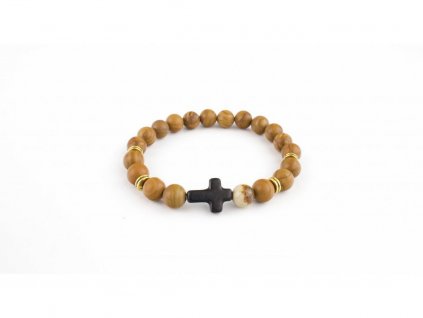 Zkamenělé dřevo - kříž