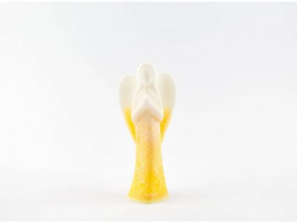 Anděl radim 15 cm žlutý