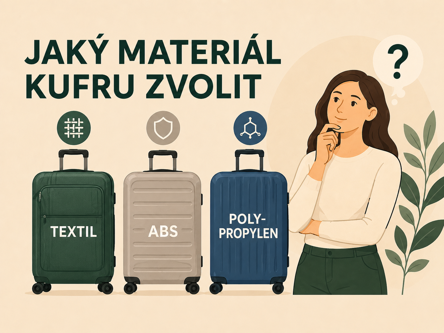 Jaký materiál kufru zvolit?