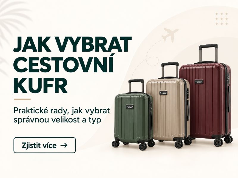 Jak vybrat cestovní kufr