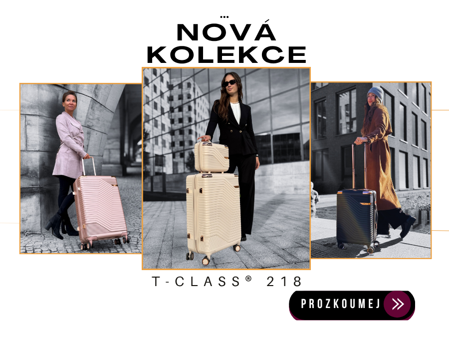 Ukázka nových kufrů - T-class 218