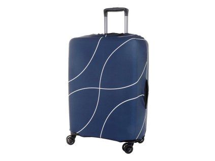 Obal na kufor T-class®, Modrý s čiarami