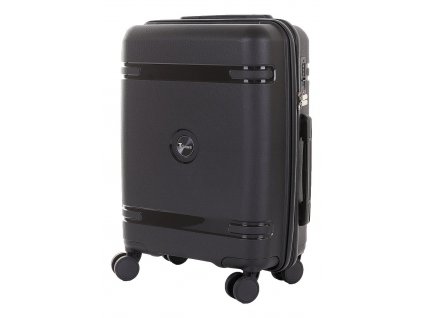 cestovní kufr T class 2219 kabinový M 1 černý clipped rev 1