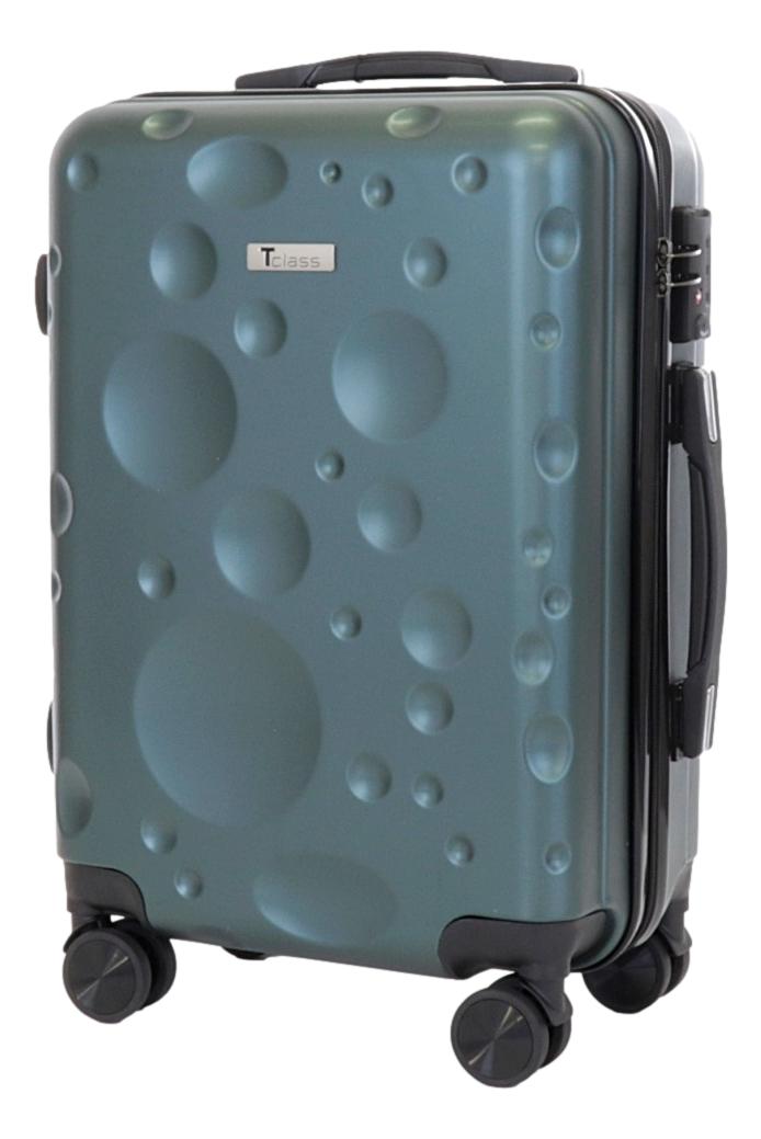 Palubní kufr T-class 628, vel. M, TSA zámek, (matná zelená), 55 x 37 x 21cm