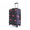 Suitcase cover T-class® (flamingos)