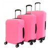 Sada 3 obalů na kufry T-class® (růžová)