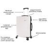 Set of 3 suitcases T-class® 2218 white