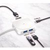 USB C dokovací stanice s bezdrátovým nabíjením