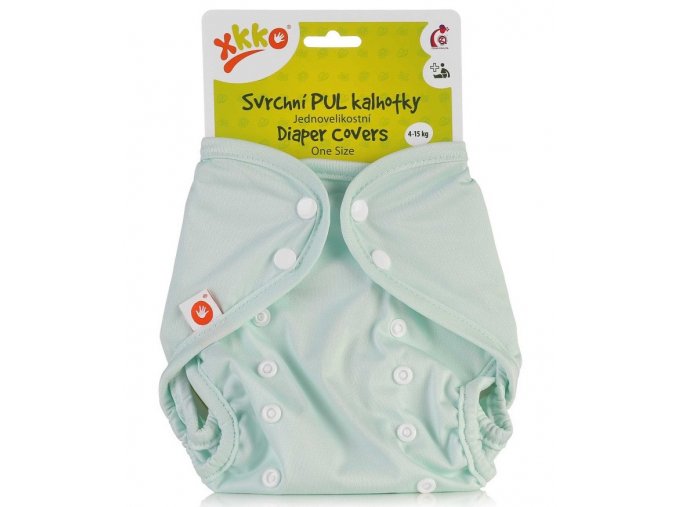 svrchni pul kalhotky xkko one size pastel mint 3f4