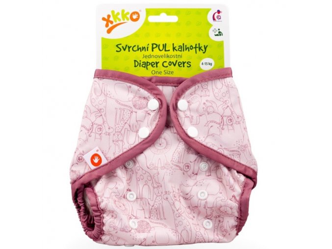 svrchni pul kalhotky xkko one size safari mesa rose de4