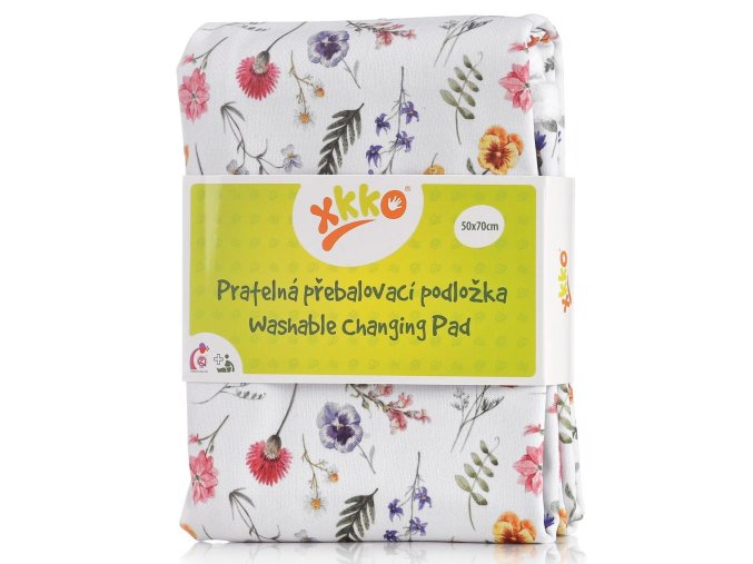 pratelna prebalovaci podlozka xkko 50x70 summer meadow 734