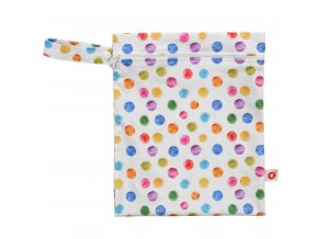 nepromokavy pytlik xkko velikost s watercolour polka dots 3c2