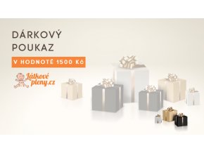 Dárkový poukaz 1500 Kč